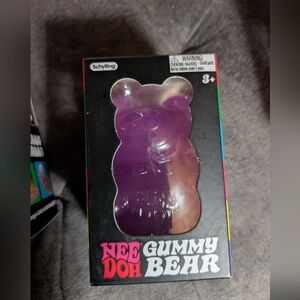 Purple 💜 Schylling Nee Doh Gummy Bear Toy